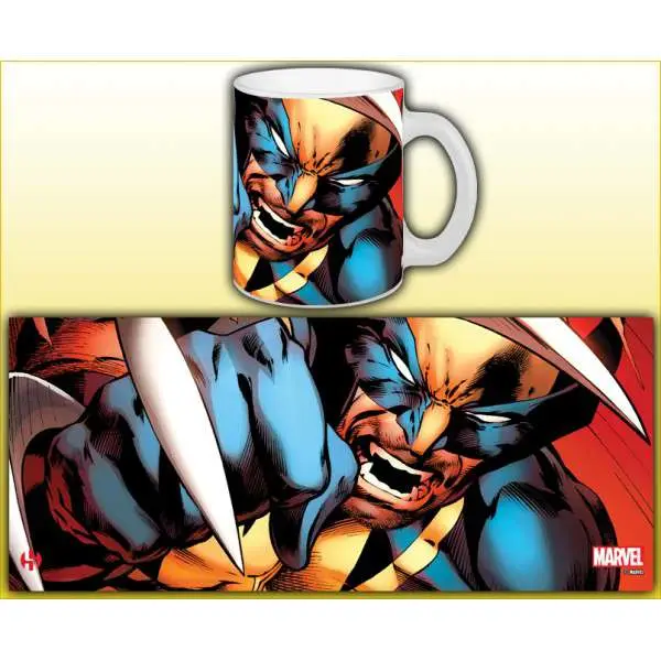 Mug wolverine close up
